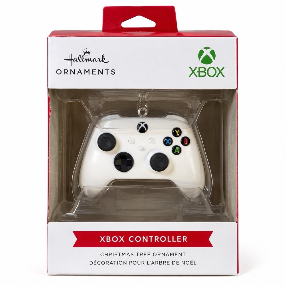 Hallmark 2024 Xbox White Controller Christmas Ornament NIB New in Box